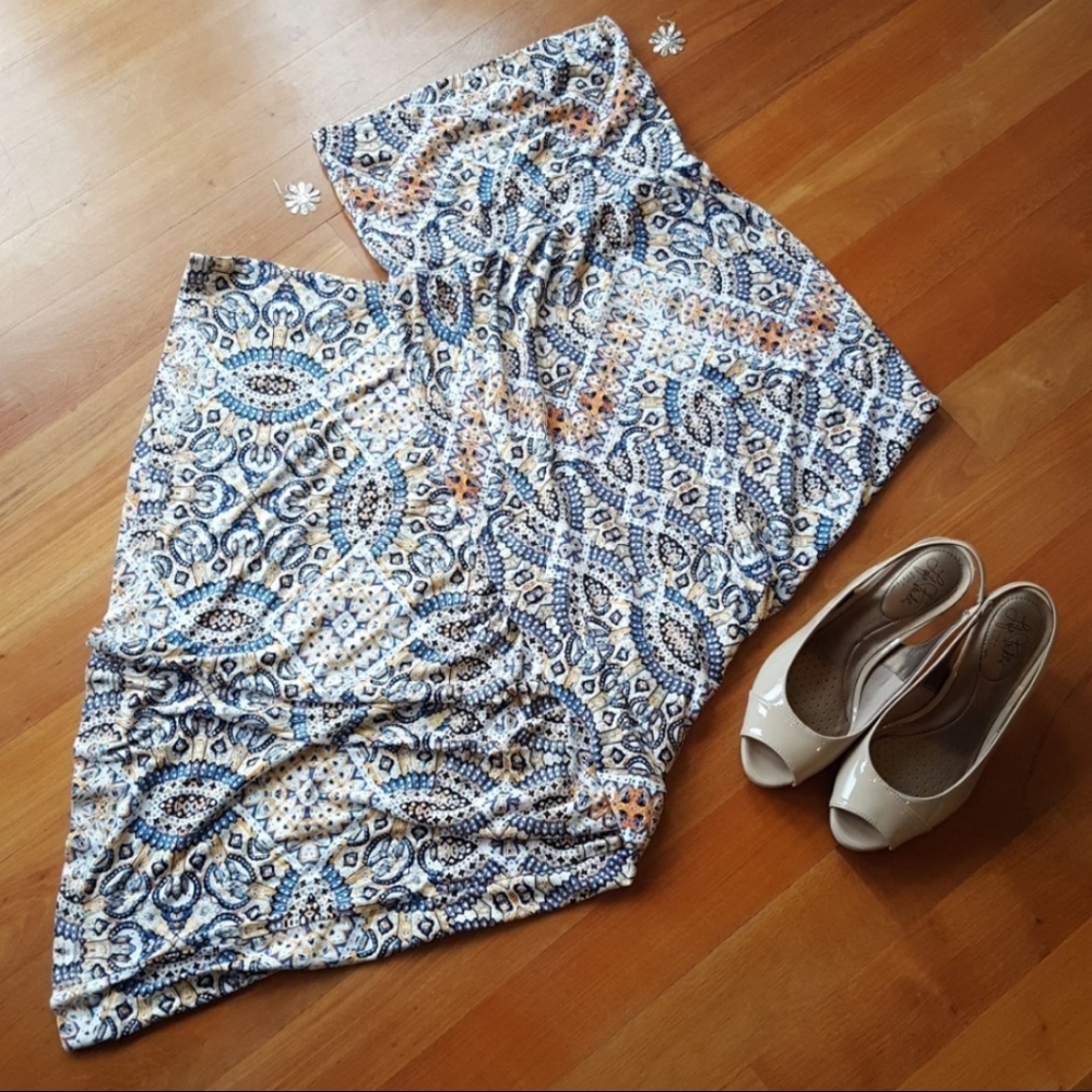 Cynthia Rowley Strapless Maxi Dress, S